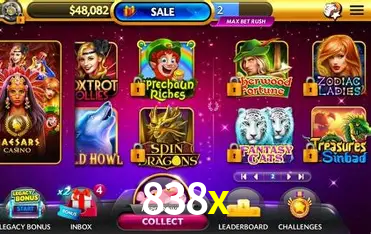 Descubra o Mundo do Cassino Online com 838x